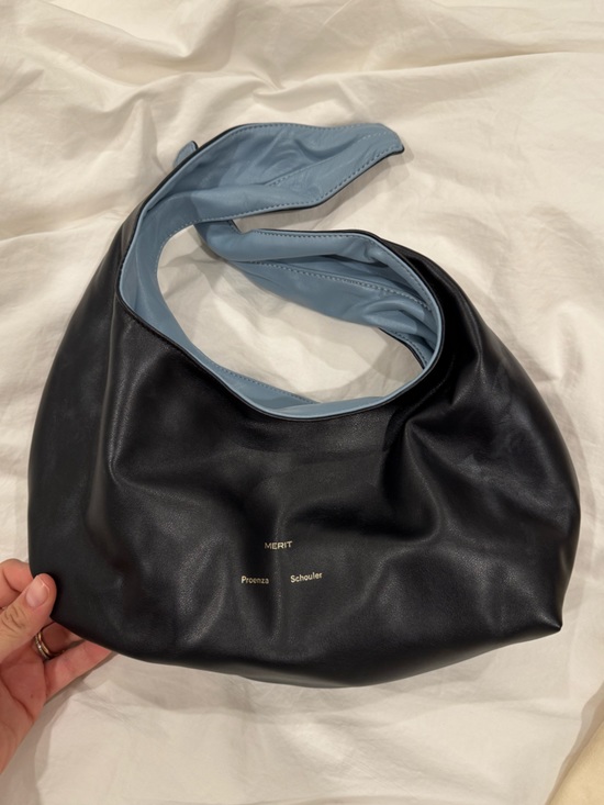 Proenza Schouler Handbags - Proenza Schouler Black and Blue Hobo Bag